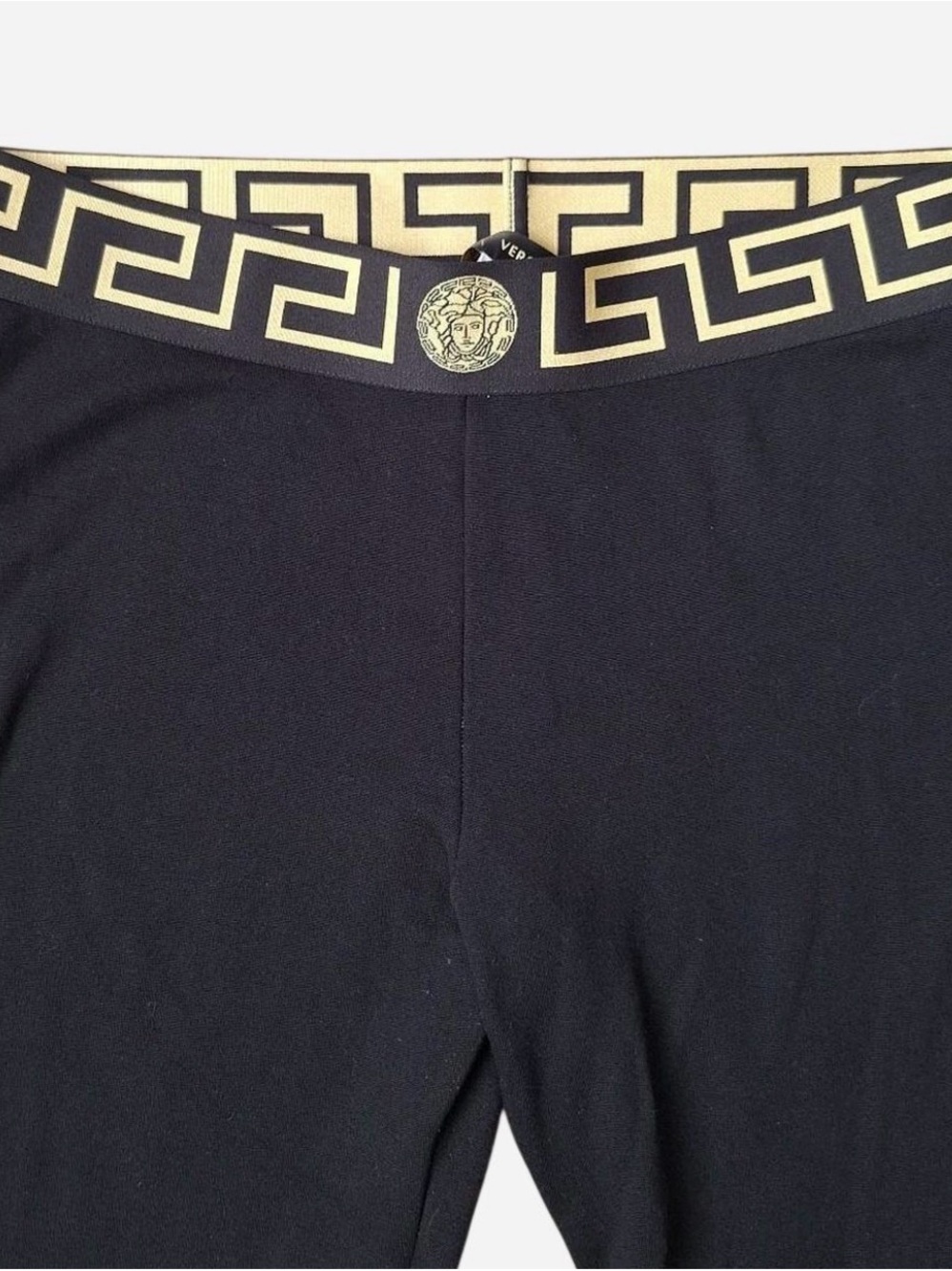‼️WOW‼️🖤🤎Versace Black Medusa Logo Leggings! NWOT‼️🖤🤎 - Picture 13 of 15
